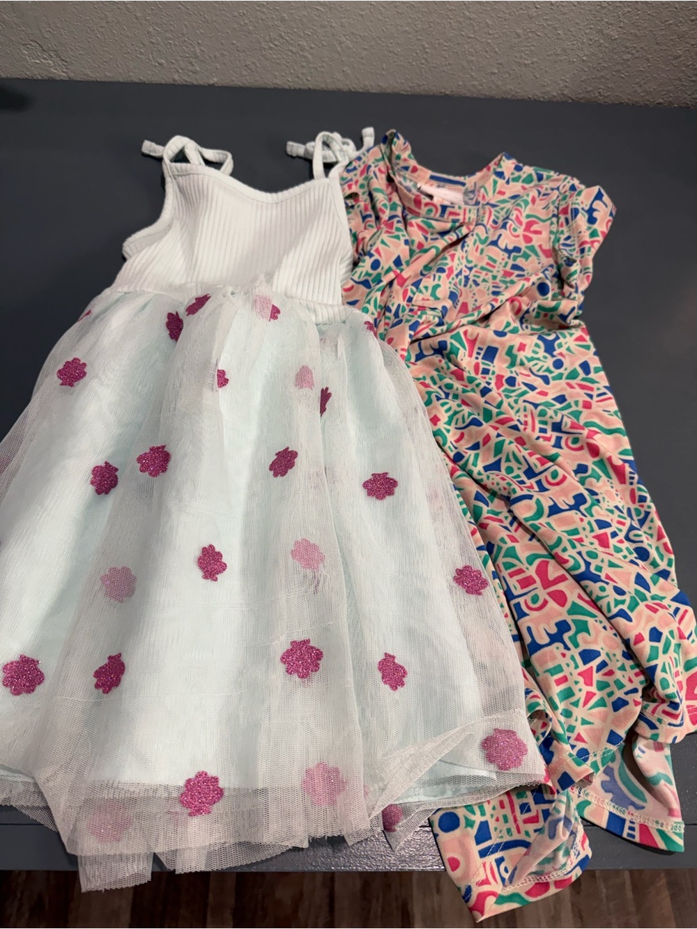 SET OF TWO Cat & Jack and LuLaRoe dresses - size 4T